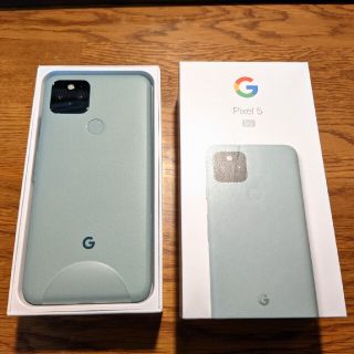 グーグルピクセル(Google Pixel)の【新品未使用】pixel5 ソータセージ(スマートフォン本体)