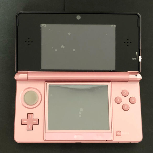 ニンテンドー3DS(ニンテンドー3DS)のニンテンドー3DS ミスティピンク #64 エンタメ/ホビーのゲームソフト/ゲーム機本体(携帯用ゲーム機本体)の商品写真