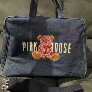 ピンクハウス(PINK HOUSE)のVintage PINK HOUSE テディベア ブリーフ ショルダーバッグ(ショルダーバッグ)