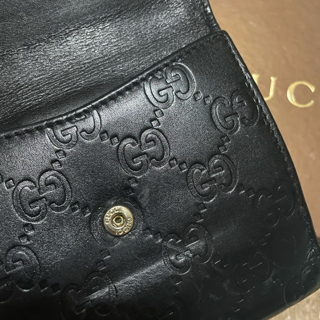 Gucci(グッチ)のGUCCI 二つ折り財布 箱付き エンタメ/ホビーのエンタメ その他(その他)の商品写真