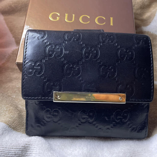 グッチ(Gucci)のGUCCI 二つ折り財布 箱付き(その他)