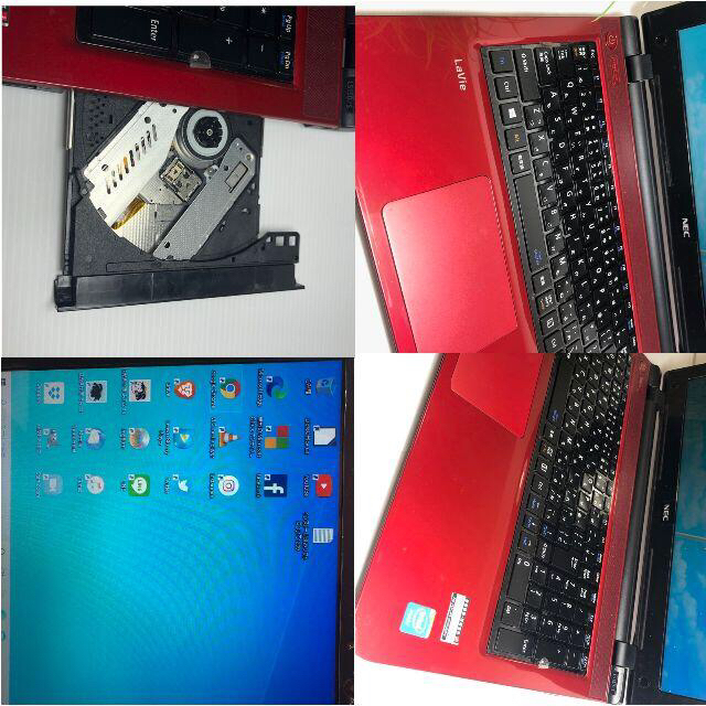 NEC(エヌイーシー)の薄型 ノートパソコン 本体　Windows10 　NEC LS150S スマホ/家電/カメラのPC/タブレット(ノートPC)の商品写真