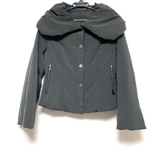 【美品】FOXEY NEW YORK ビッグジャケット ブラック ミドル丈 42