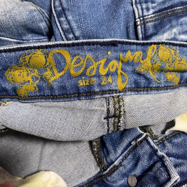 DESIGUAL(デシグアル)のデシグアル サイズ24 レディース美品  - レディースのパンツ(デニム/ジーンズ)の商品写真