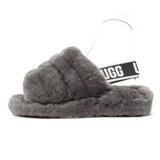 アグ(UGG)のアグ 23 レディース美品  1095119 グレー(サンダル)