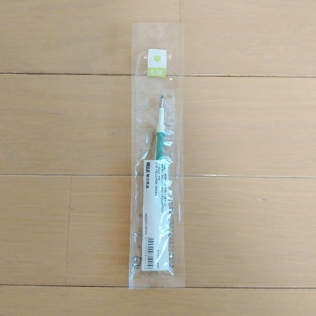 MUJI (無印良品)(ムジルシリョウヒン)の【新品＊未開封】無印良品 替芯 ゲルインキボールペン 0.38mm お好きな8本 インテリア/住まい/日用品の文房具(ペン/マーカー)の商品写真