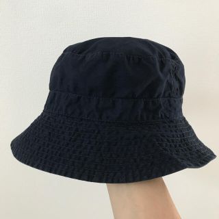 プチバトー(PETIT BATEAU)のプチバトー ୨୧ 帽子 ネイビー 10/12ans 55cm (小さめ)(帽子)