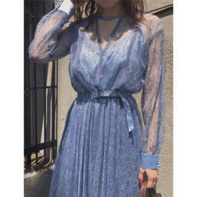 Ameri VINTAGE - アメリ ブルー ドレスの通販 by ❤︎shop❤︎|アメリ Ameri VINTAGE - アメリ ブルー ドレスの通販 by ❤︎shop❤︎|アメリ