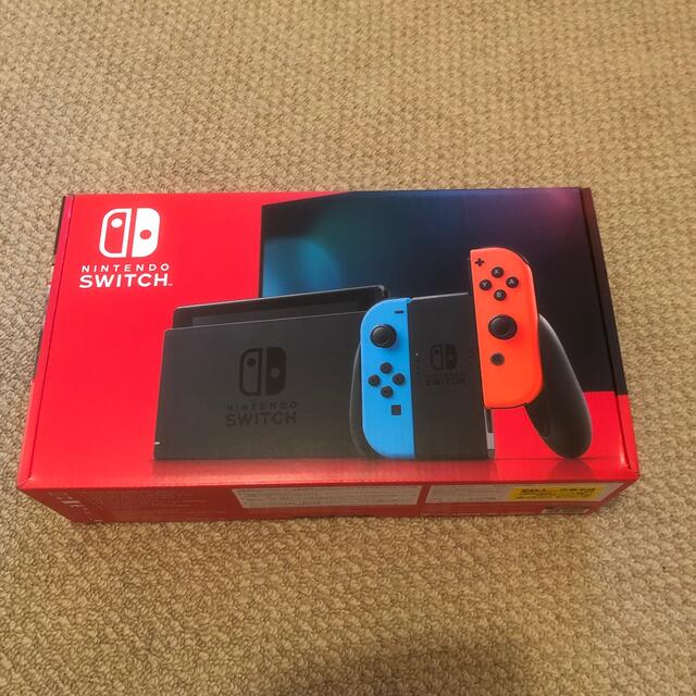 Nintendo Switch(ニンテンドースイッチ)のNintendo Switch JOY-CON(L) ネオンブルー/(R) ネオ エンタメ/ホビーのゲームソフト/ゲーム機本体(家庭用ゲーム機本体)の商品写真