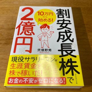 １０万円から始める！割安成長株で２億円(ビジネス/経済)