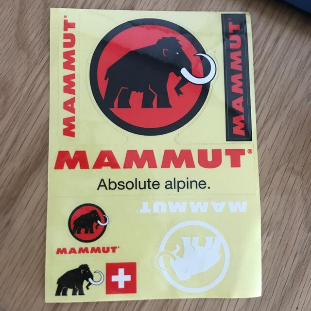 Mammut(マムート)のMAMMUT. ステッカー スポーツ/アウトドアのアウトドア(登山用品)の商品写真