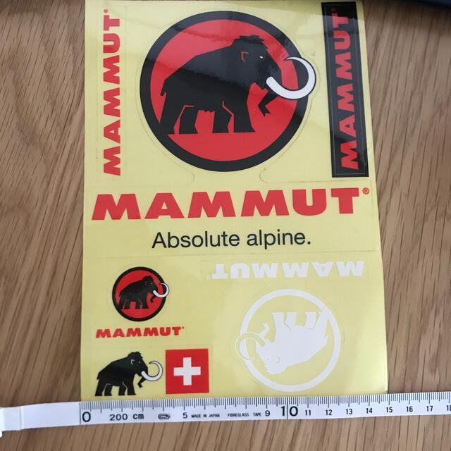 Mammut(マムート)のMAMMUT. ステッカー スポーツ/アウトドアのアウトドア(登山用品)の商品写真