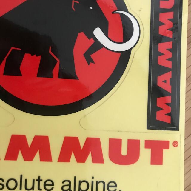 Mammut(マムート)のMAMMUT. ステッカー スポーツ/アウトドアのアウトドア(登山用品)の商品写真