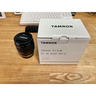 タムロン(TAMRON)のtamron 20mm f2.8 美品(レンズ(単焦点))