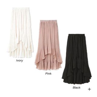 フラワー(flower)のwavy pleats skirt2(ロングスカート)