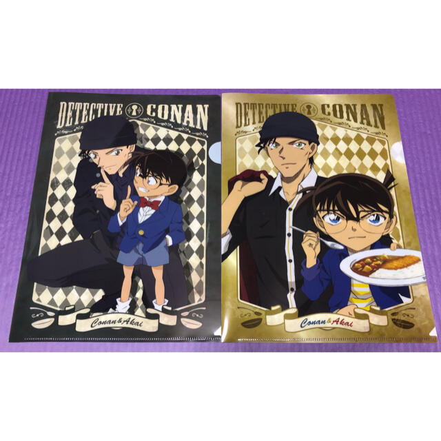 名探偵コナン CoCo壱 クリアファイル2枚セット エンタメ/ホビーのアニメグッズ(クリアファイル)の商品写真