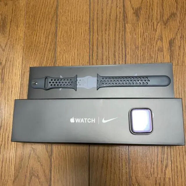 Apple Watch Series5 NIKE 44mm  シルバー アルミ