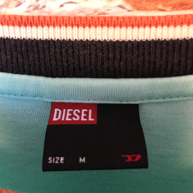 DIESEL(ディーゼル)の90s系　ディーゼル　DISEL 半袖Tシャツ　tシャツ　デザイン◎ Mサイズ メンズのトップス(Tシャツ/カットソー(半袖/袖なし))の商品写真