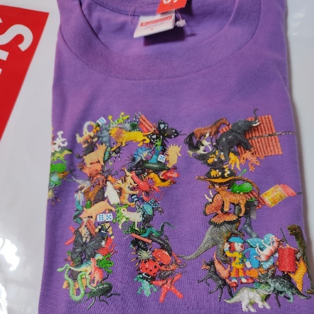 supreme Toy Pile Tee L purple