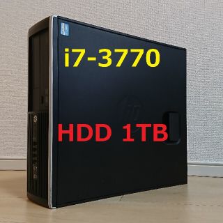 ヒューレットパッカード(HP)の■HP 8300 SFF/i7-3770/メモリ8GB/HDD1TB(デスクトップ型PC)