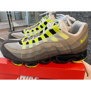 ナイキ(NIKE)の2018 NIKE AIR VAPOR MAX 95 イエローグラデ US10(スニーカー)