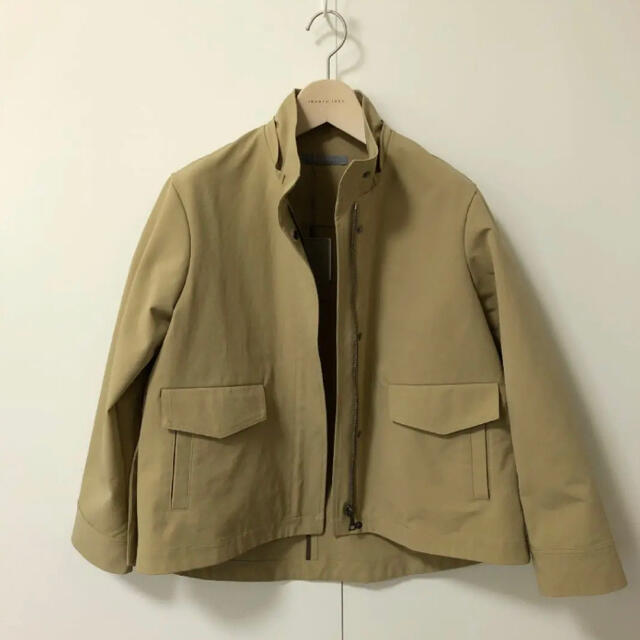 theory luxe 20SS ショート丈 フーデットブルゾン-