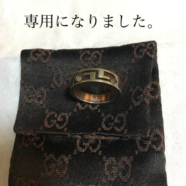 Gucci(グッチ)のグッチ。指輪 レディースのアクセサリー(リング(指輪))の商品写真