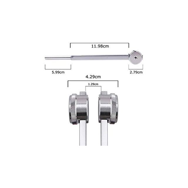クリスタルチューナー 音叉 172Hz 楽器の打楽器(その他)の商品写真