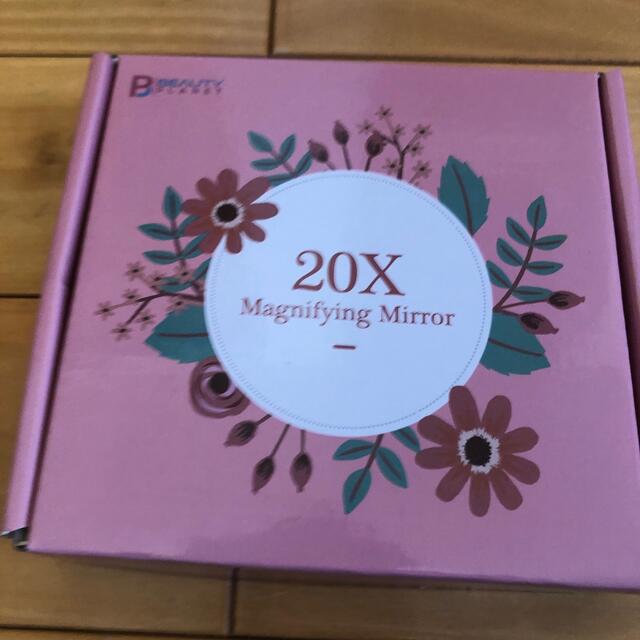 Magnifying Mirror 拡大鏡　20倍　おまけ付き コスメ/美容のメイク道具/ケアグッズ(その他)の商品写真