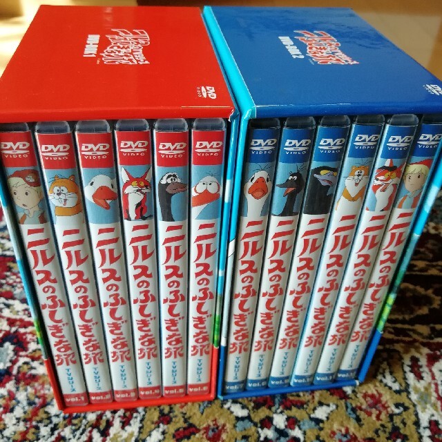 ニルスのふしぎな旅　TVシリーズ　DVD-BOX1と2 DVD