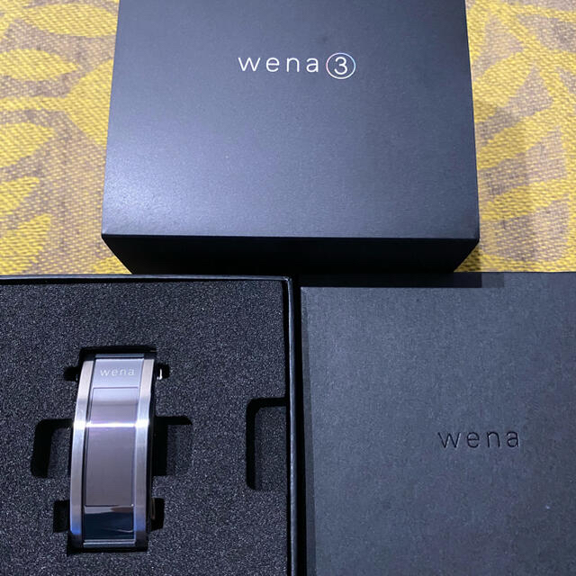 SONY(ソニー)の値下げしました☆新品☆wena3 metal Silver WNW-B21A/S メンズの時計(腕時計(デジタル))の商品写真