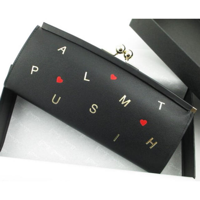 ☆お買い得☆未使用品☆箱付 ポールスミス PSレター がま口 長財布 黒