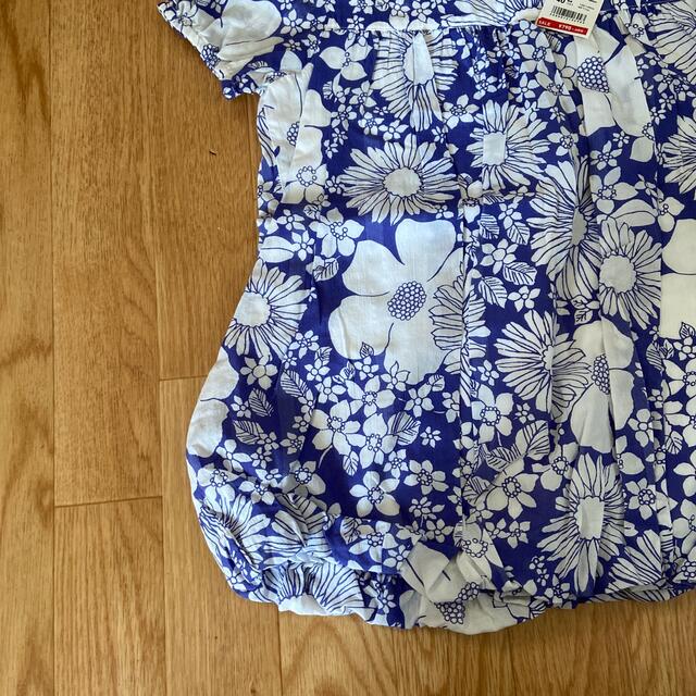 UNIQLO(ユニクロ)の未使用☆ブラウス キッズ/ベビー/マタニティのキッズ服女の子用(90cm~)(ブラウス)の商品写真