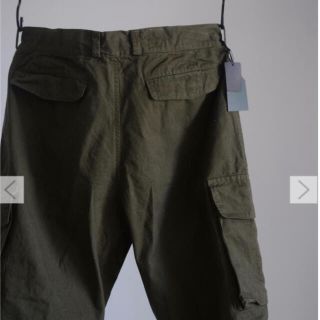 コモリ(COMOLI)のOUTIL PANTALON BLESLE(olive)23(ワークパンツ/カーゴパンツ)