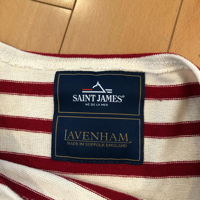 SAINT JAMES - セントジェームス ラベンハム コラボ エルボーパッチの