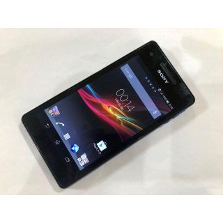 ソニー(SONY)の専用　au  Xperia VL SOL21  ブルー  ジャンク品（初期化済）(スマートフォン本体)