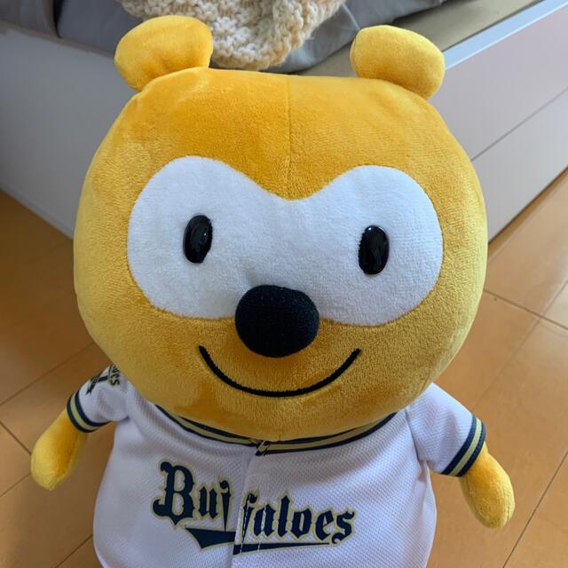 オリックス・バファローズ(オリックスバファローズ)のバファローズポンタぬいぐるみ スポーツ/アウトドアの野球(応援グッズ)の商品写真