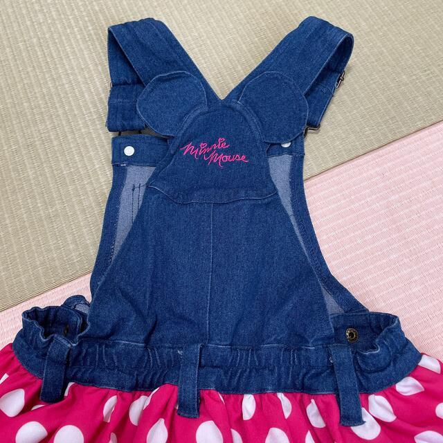 SHOO・LA・RUE(シューラルー)のミニ様専用☆ミニー ジャンパースカート 110 キッズ/ベビー/マタニティのキッズ服女の子用(90cm~)(スカート)の商品写真