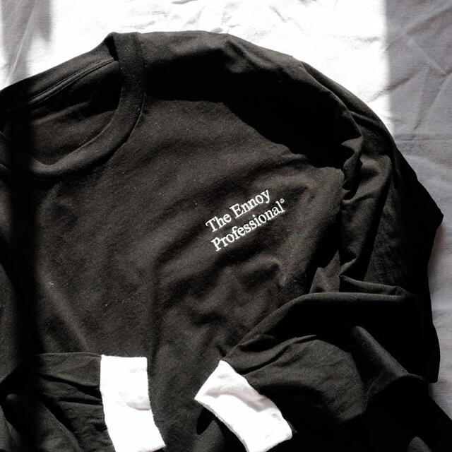 1LDK SELECT(ワンエルディーケーセレクト)のennoy エンノイ　ロンT バイカラー　スタイリスト私物 メンズのトップス(Tシャツ/カットソー(七分/長袖))の商品写真