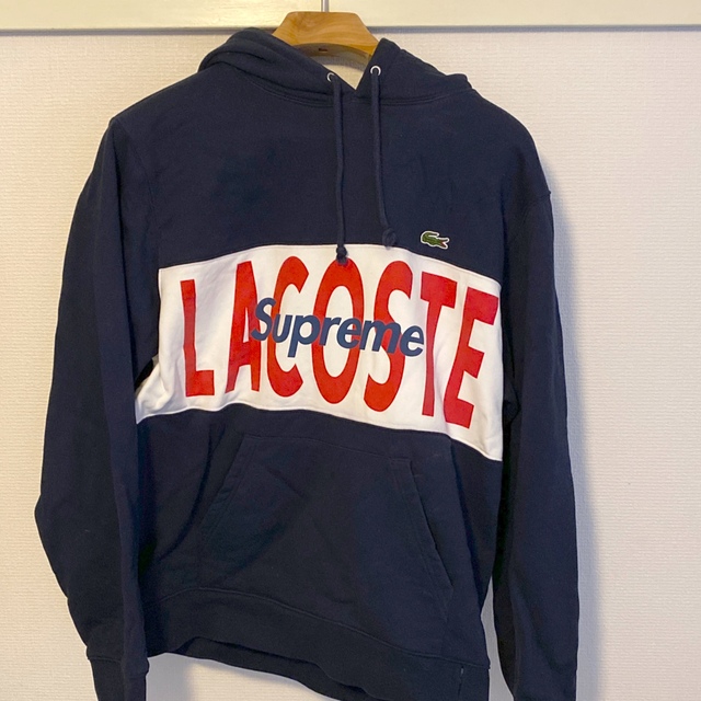 Supreme LACOSTE Logo Hooded Sweatshirt 1