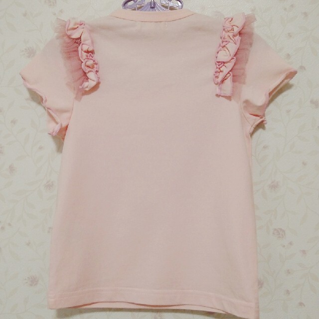 ⑦ パンパンチュチュ  半袖 トップス 100 キッズ/ベビー/マタニティのキッズ服女の子用(90cm~)(Tシャツ/カットソー)の商品写真