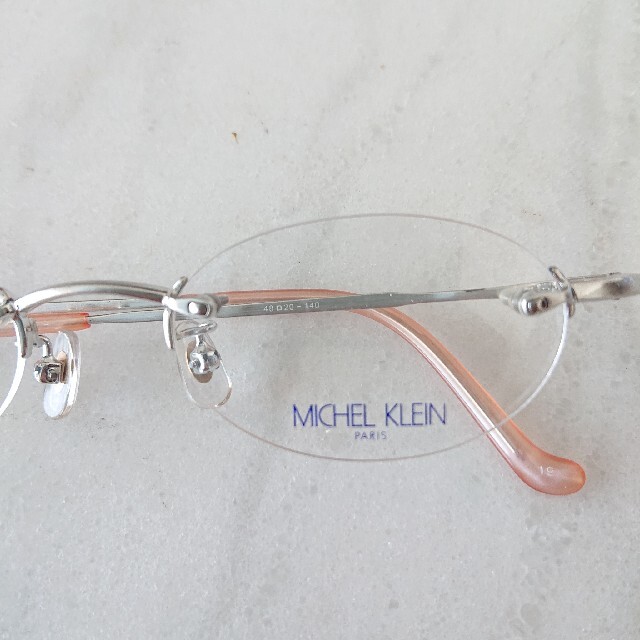 MICHEL KLEIN(ミッシェルクラン)のMICHEL KLEIN フチなしメガネ レディースのファッション小物(サングラス/メガネ)の商品写真