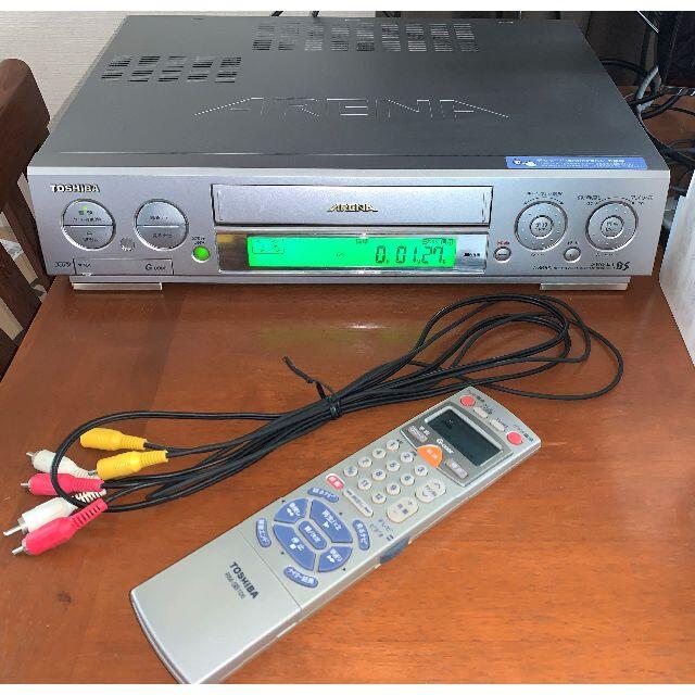 美品　S-VHSビデオデッキ　東芝A-SB100（純正備品一式有り）