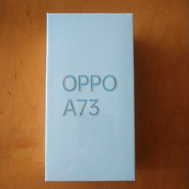OPPO/オッポ A73 ネイビーブルー
