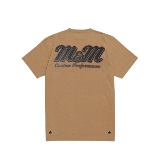 エムアンドエム(M&M)のエムアンドエム　Ｍ＆Ｍ　Ｔシャツ　Ｌサイズ　ダークキャメル　新品(Tシャツ/カットソー(半袖/袖なし))