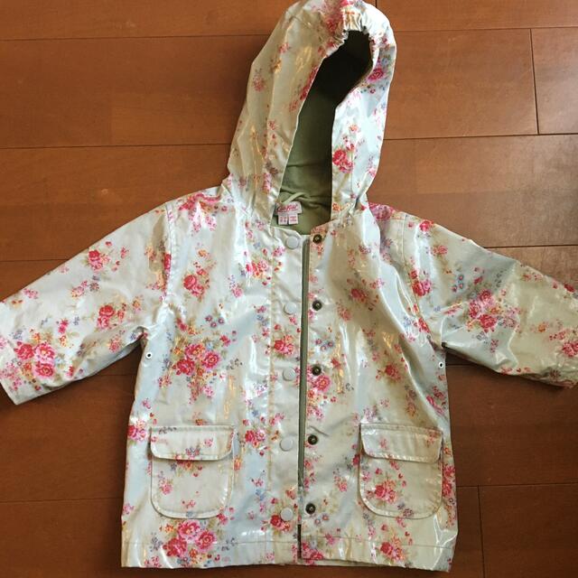 Cath Kidston(キャスキッドソン)のキャスキッドソン　レインコート 90-100cm(3-4歳) キッズ/ベビー/マタニティのキッズ服女の子用(90cm~)(ジャケット/上着)の商品写真