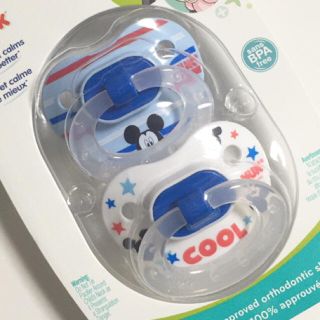 ディズニー(Disney)の【国内未発売・新品】NUK おしゃぶり ディズニーベビー ミッキーマウス(その他)