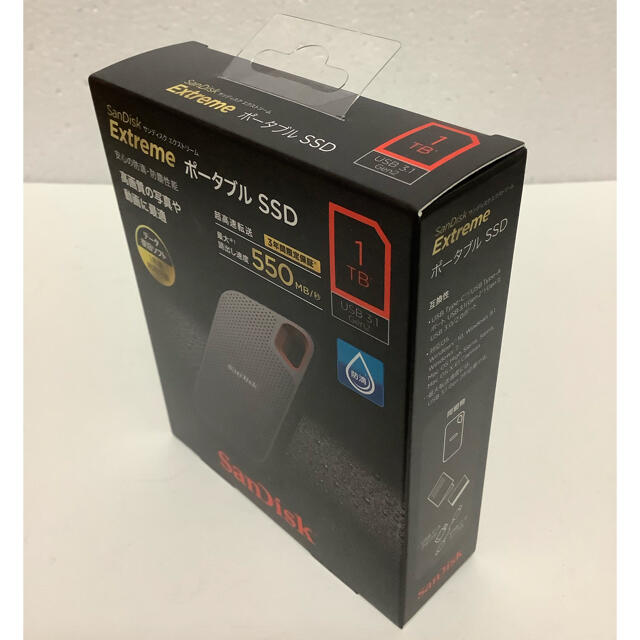 【新品未開封】SanDisk ポータブルSSD 1TB 2