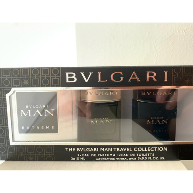BVLGARI(ブルガリ)のブルガリ香水セット BVLGARI MAN  3×15ml コスメ/美容の香水(香水(男性用))の商品写真