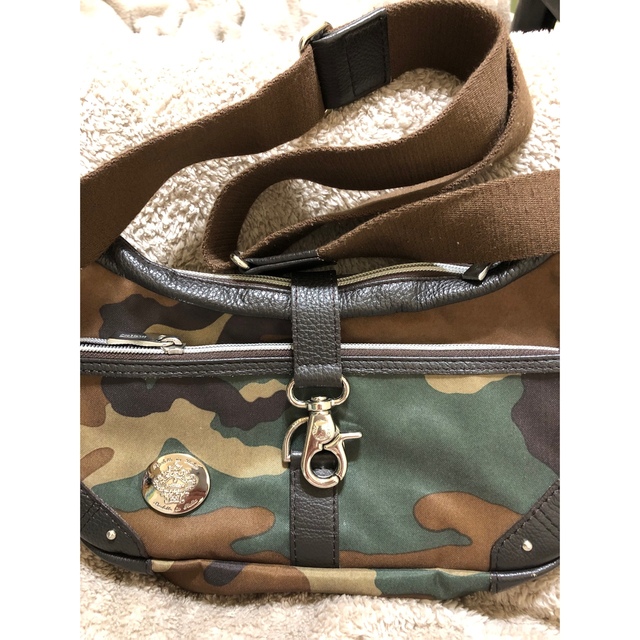 美品 Orobianco オロビアンコ カモフラ ショルダー バッグ